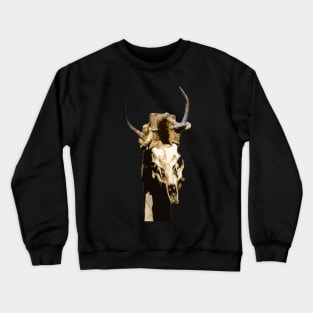 dead animal head Crewneck Sweatshirt